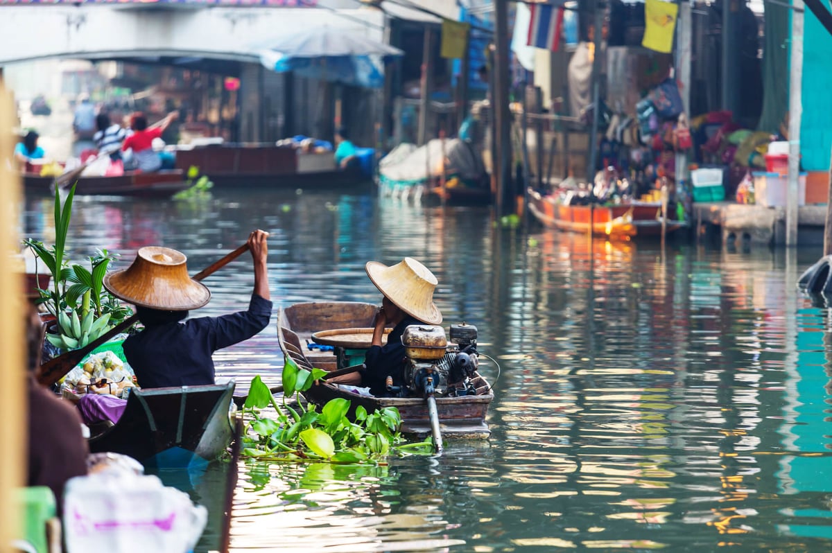 Floating Markets Bangkok (1)